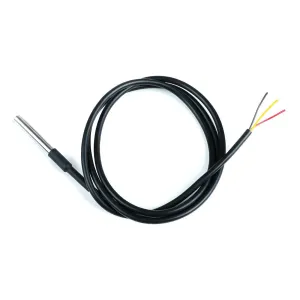 1-Wire Temperature Sensor - Waterproof, Stainless Steel - DS18B20