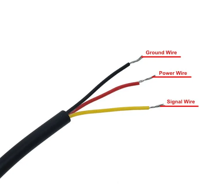 1-Wire Temperature Sensor - Waterproof, Stainless Steel - DS18B20