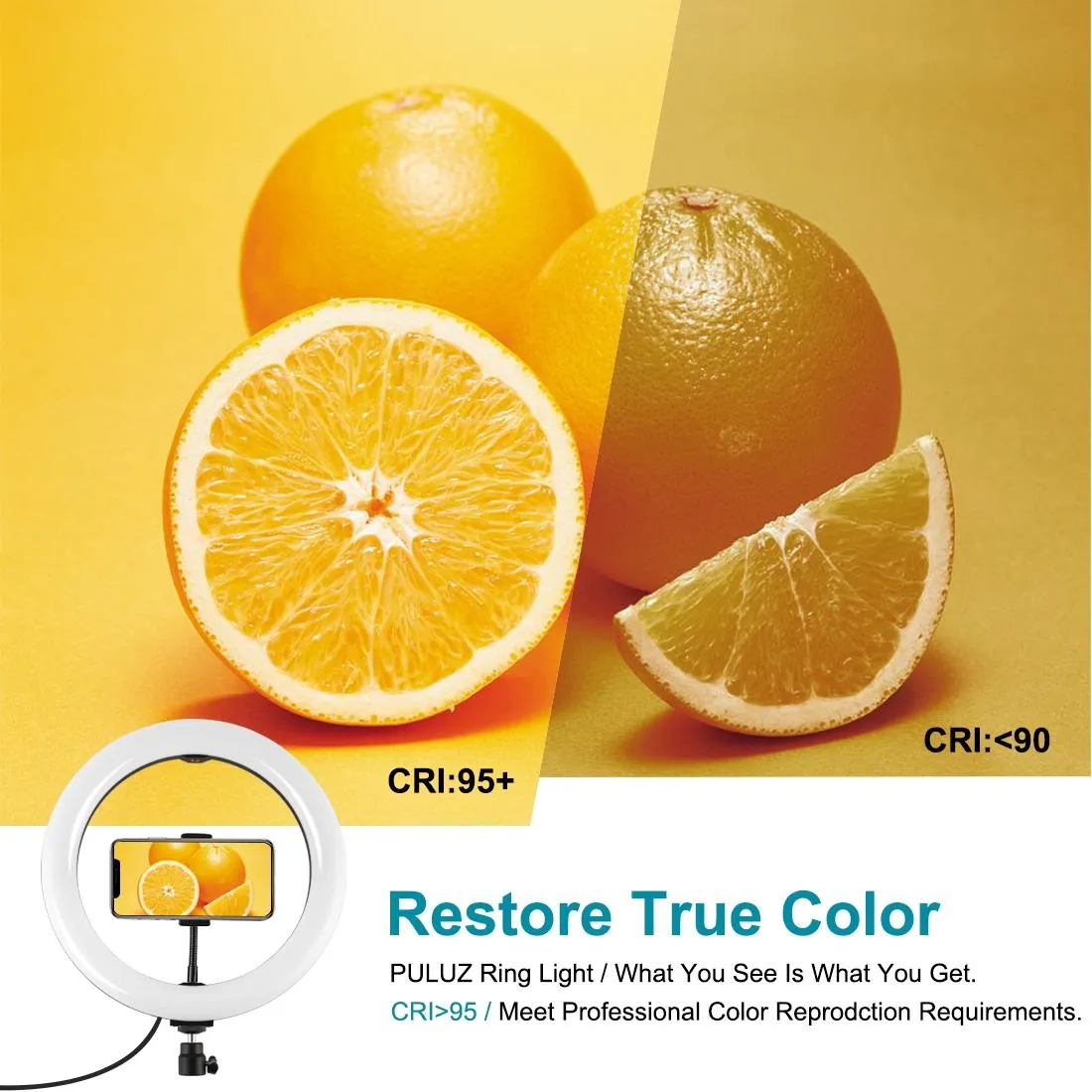 10.2" Marquee LED Beauty Light with Tripod and Remote Control