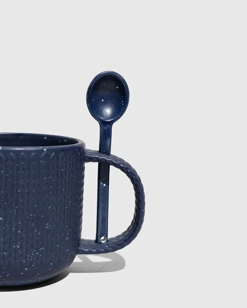 14 oz. Stoneware Spoon Mug