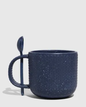 14 oz. Stoneware Spoon Mug