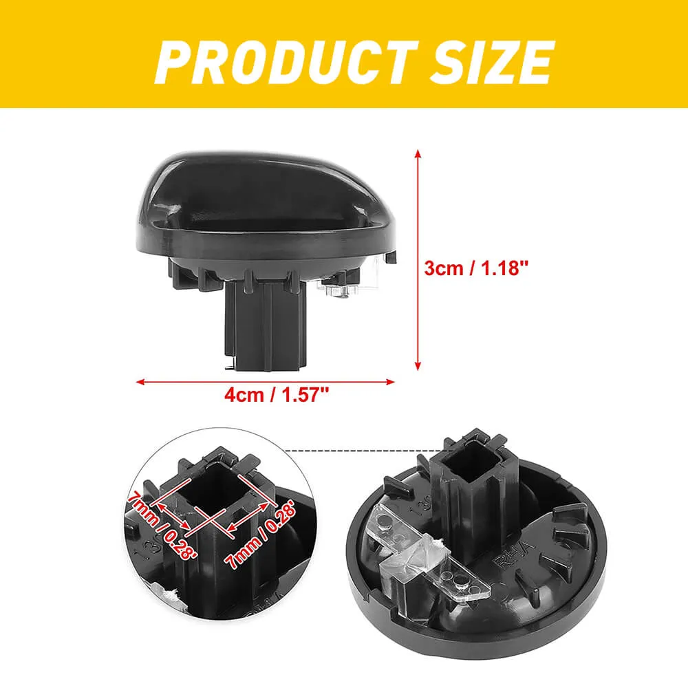 3Pcs AC Heater Climate Control Switch Knobs Kit Fits 00-06 Toyota Tundra