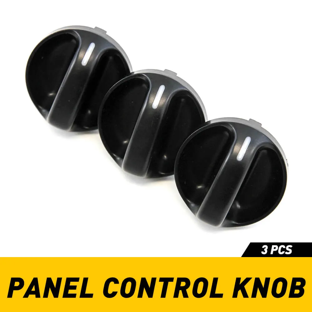 3Pcs AC Heater Climate Control Switch Knobs Kit Fits 00-06 Toyota Tundra