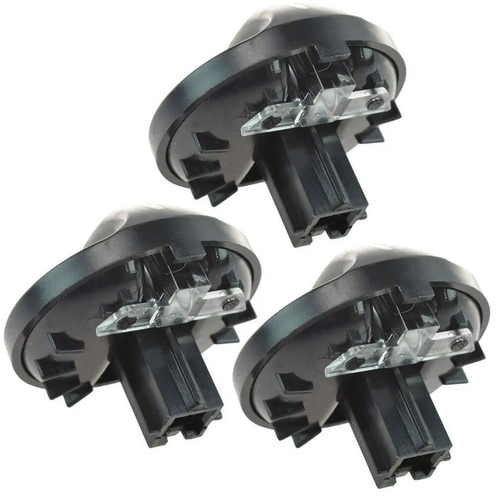 3Pcs AC Heater Climate Control Switch Knobs Kit Fits 00-06 Toyota Tundra