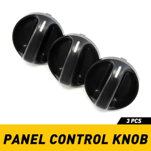 3Pcs AC Heater Climate Control Switch Knobs Kit Fits 00-06 Toyota Tundra