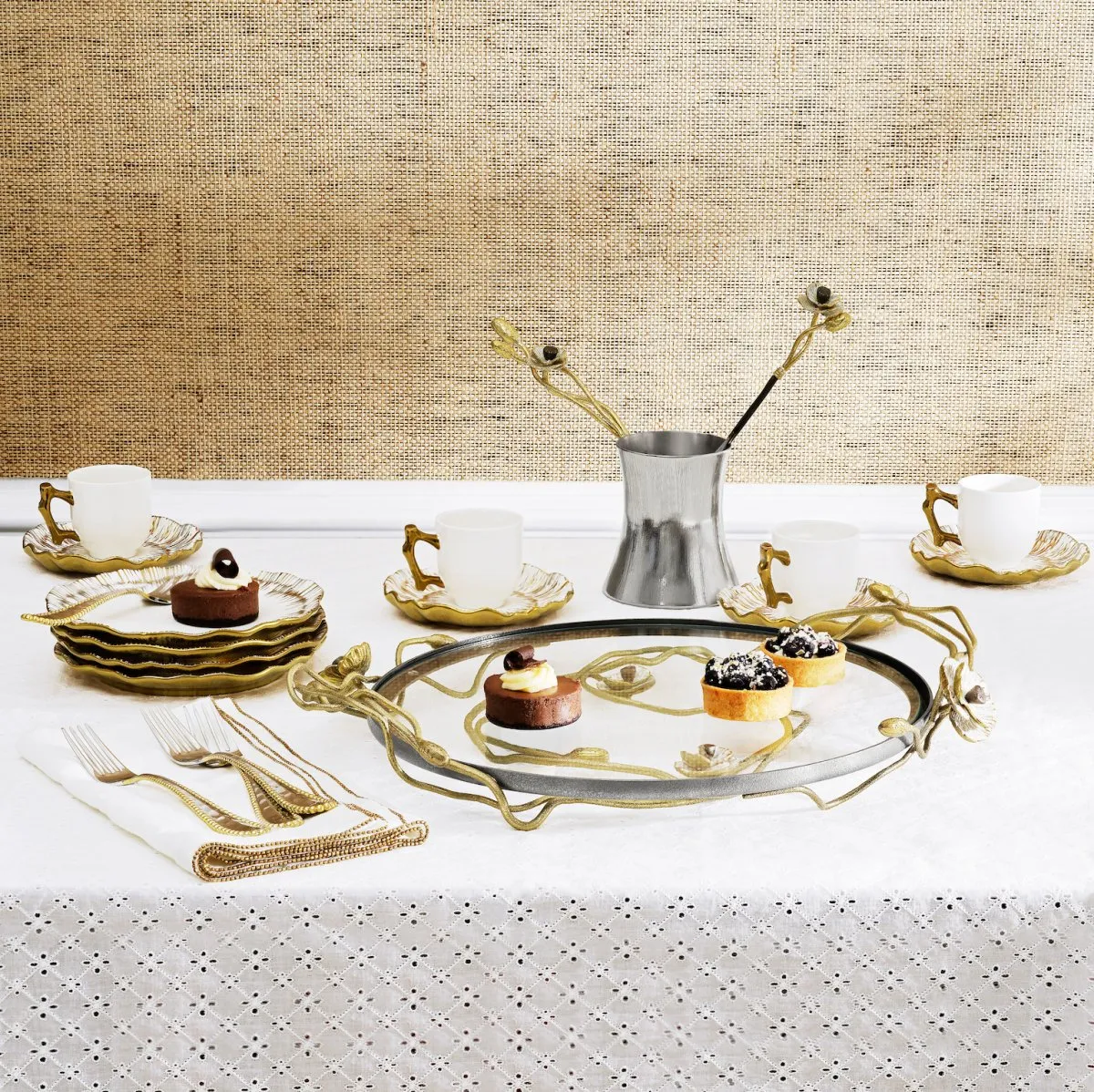 Anemone Demitasse Set