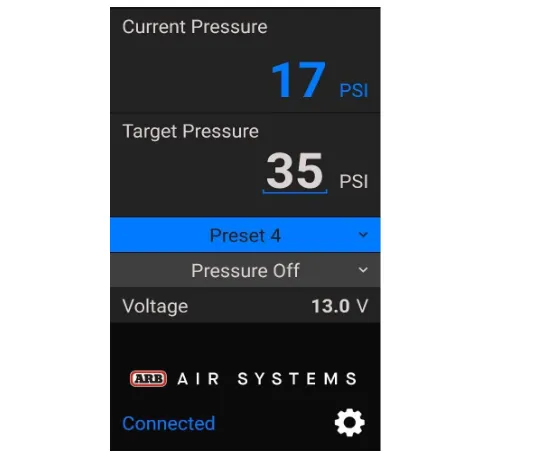 ARB 4X4 | Compressor Pressure Control with App (830001)