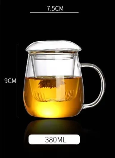 Chinese Style Glass Tea Mug