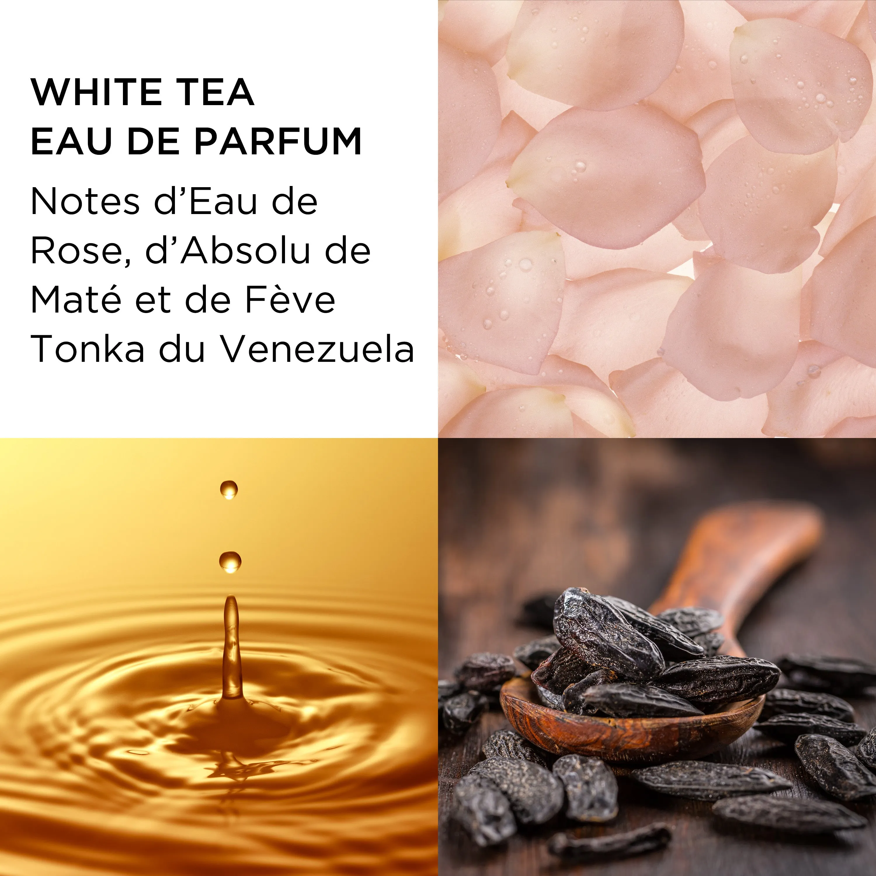 Coffret White Tea Eau de Parfum Vaporisateur 100ml, Crème Corps 100ml