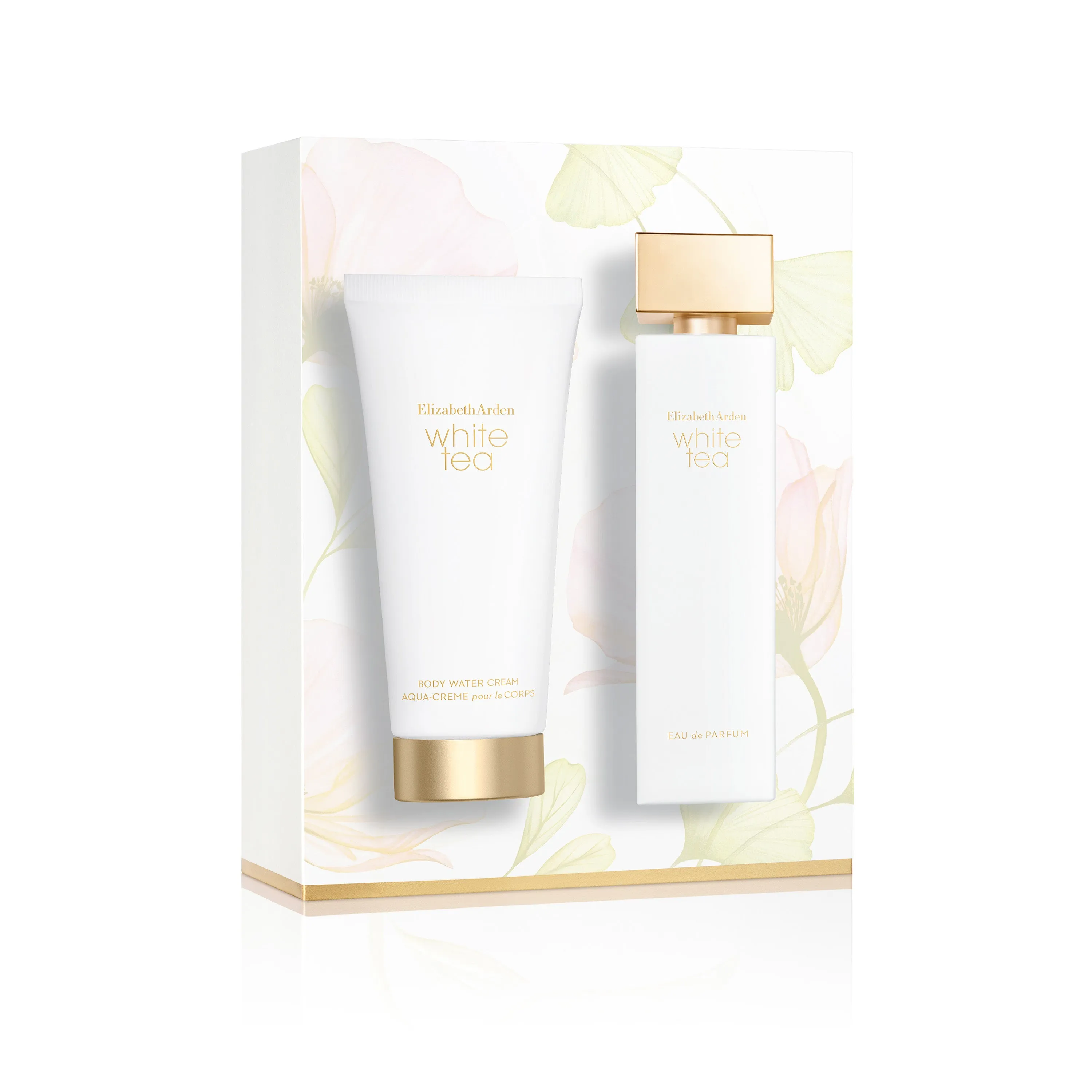 Coffret White Tea Eau de Parfum Vaporisateur 100ml, Crème Corps 100ml