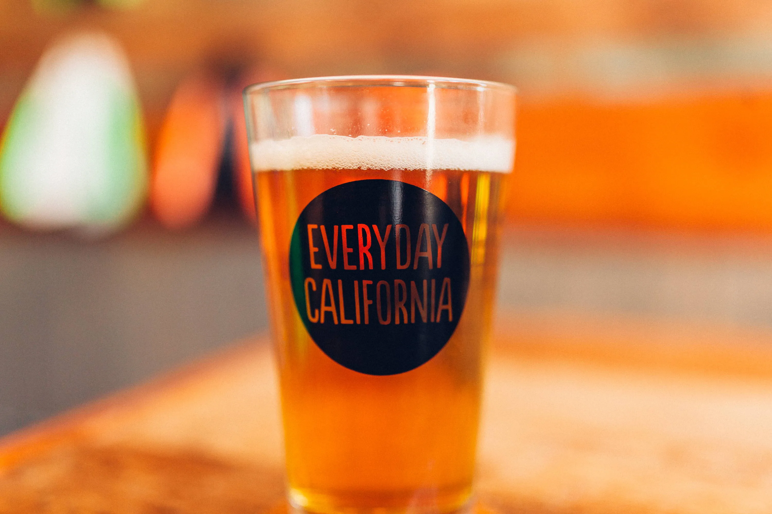 Everyday California Brutus Pint Glass