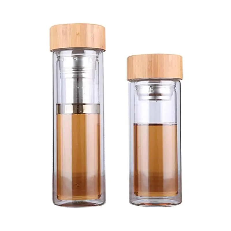 Glass Tea Bottle  With Filter