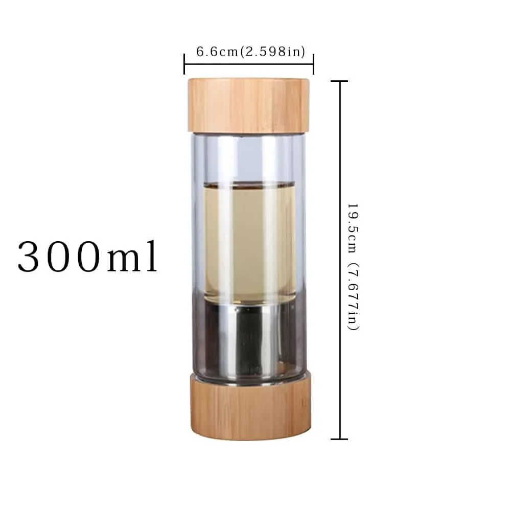Glass Tea Bottle  With Filter