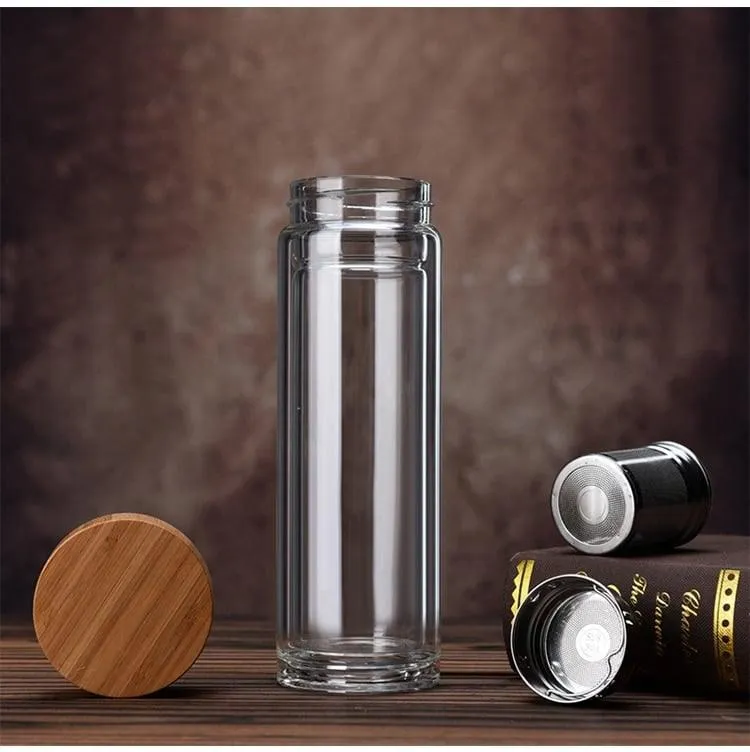 Glass Tea Bottle  With Filter