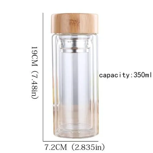 Glass Tea Bottle  With Filter