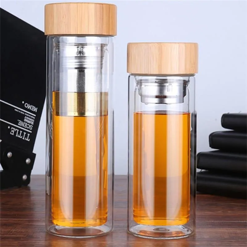 Glass Tea Bottle  With Filter