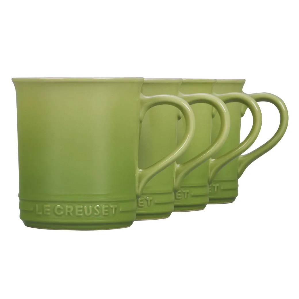 Le Creuset Stoneware Set of 4 (14 oz.) Mugs