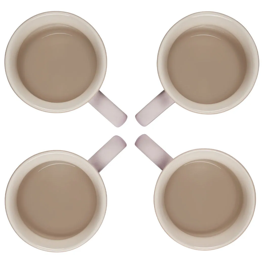 Le Creuset Stoneware Set of 4 (14 oz.) Mugs