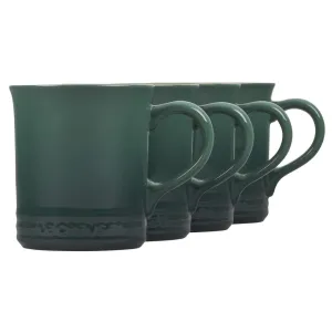 Le Creuset Stoneware Set of 4 (14 oz.) Mugs