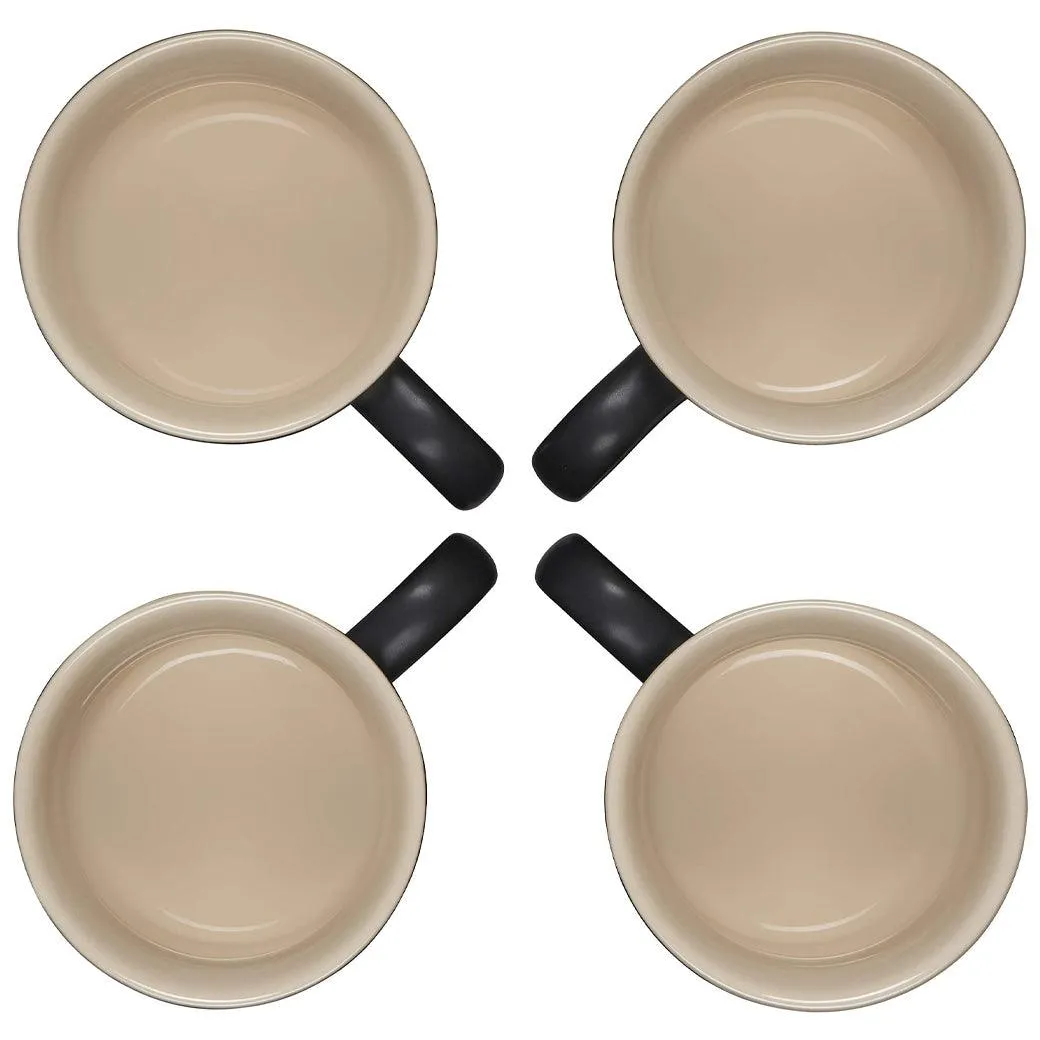 Le Creuset Stoneware Set of 4 (14 oz.) Mugs