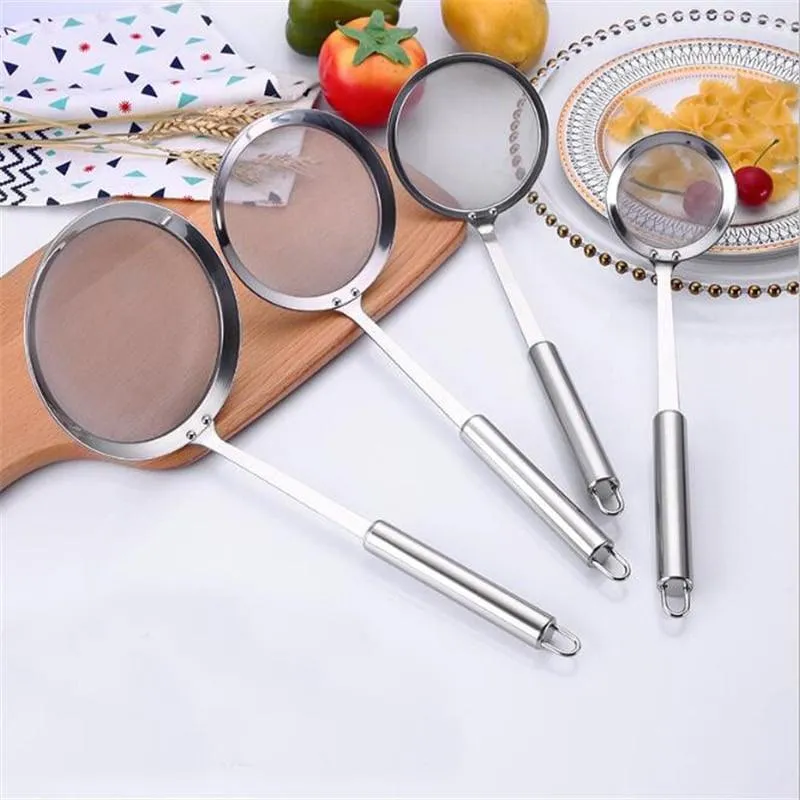 Multifunctional Stainless Steel Mesh Filter Spoon