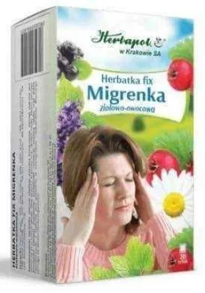 Tea fix. Migraine x 20 sachets