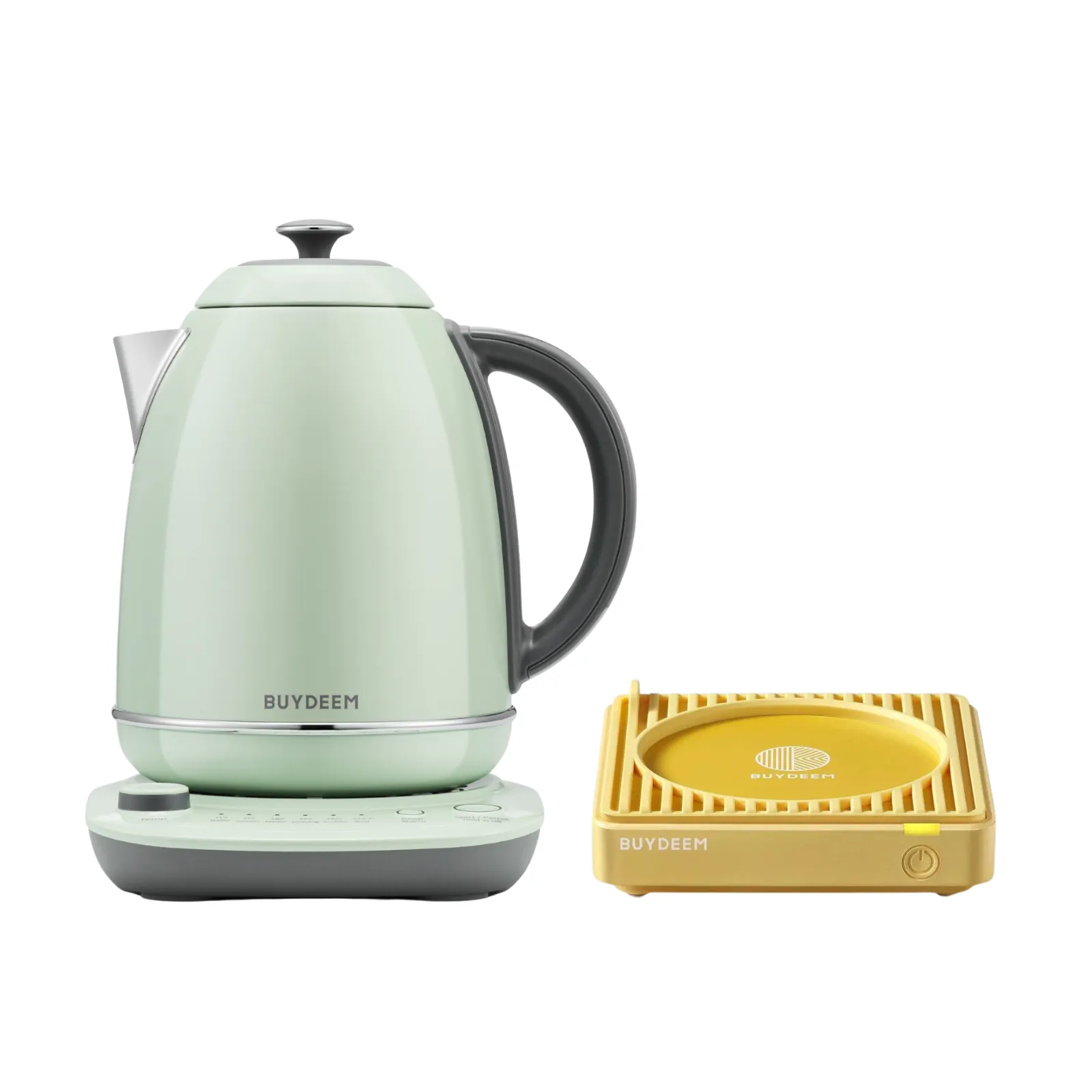 Temperature Control Electric Kettle & Mug Warmer - Bundle Offer