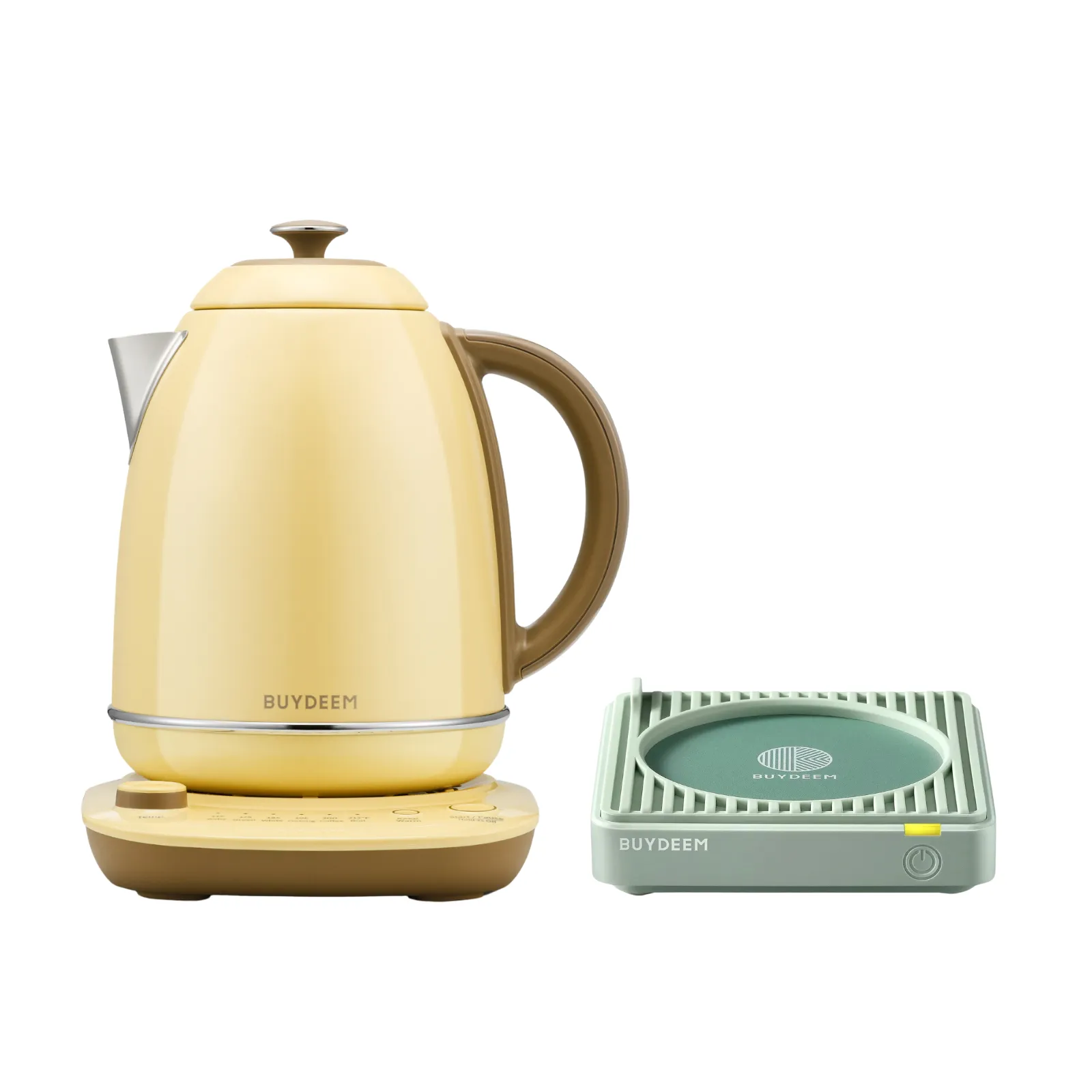 Temperature Control Electric Kettle & Mug Warmer - Bundle Offer
