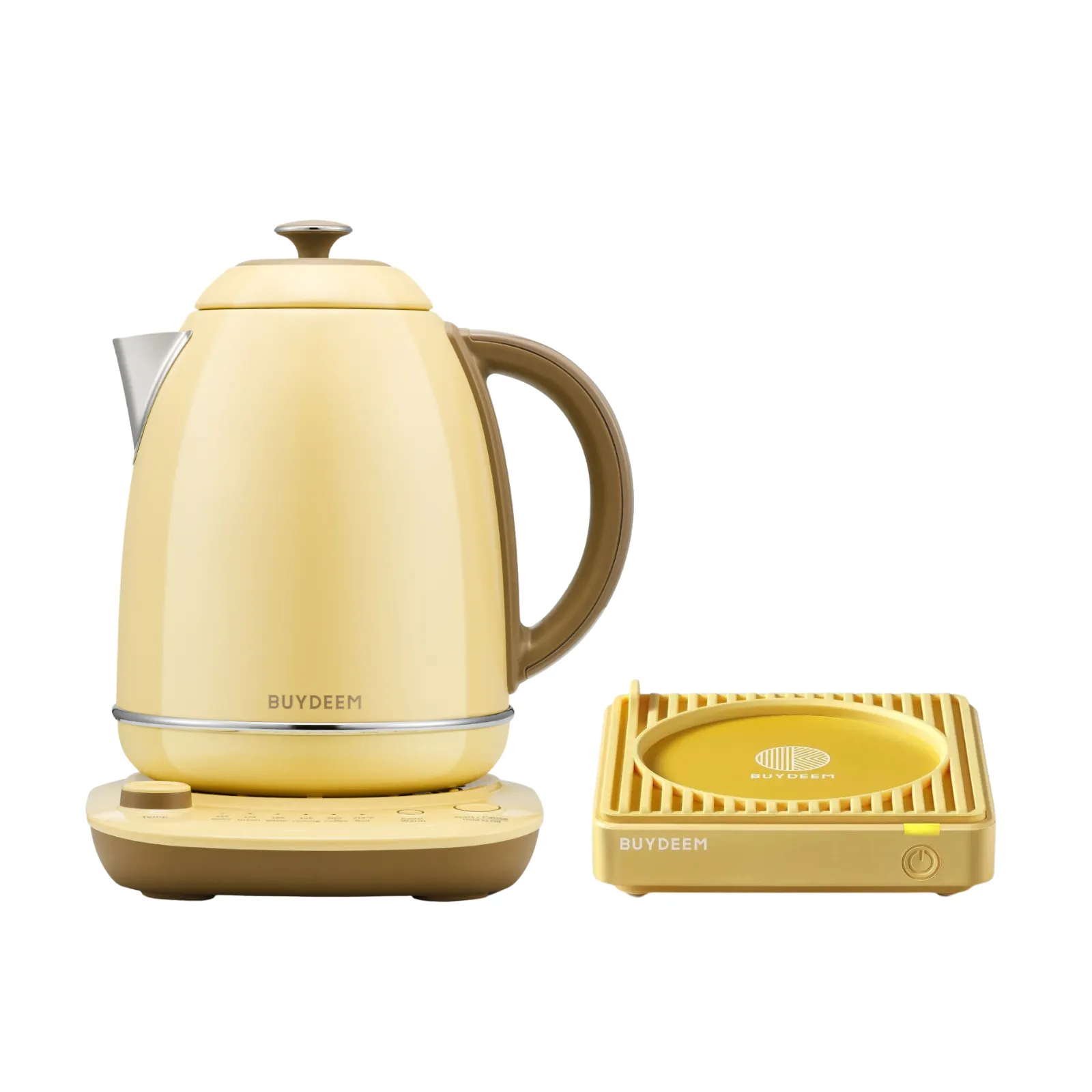 Temperature Control Electric Kettle & Mug Warmer - Bundle Offer