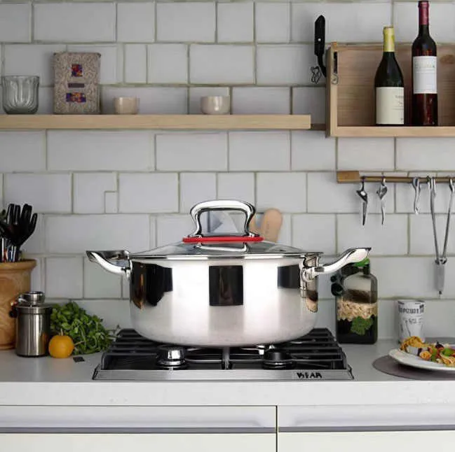 Thickened Stainless Steel Steamed-وعاء طهي بالبخار