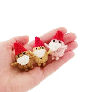 Tiny Gnaked Gnome Knit Kit